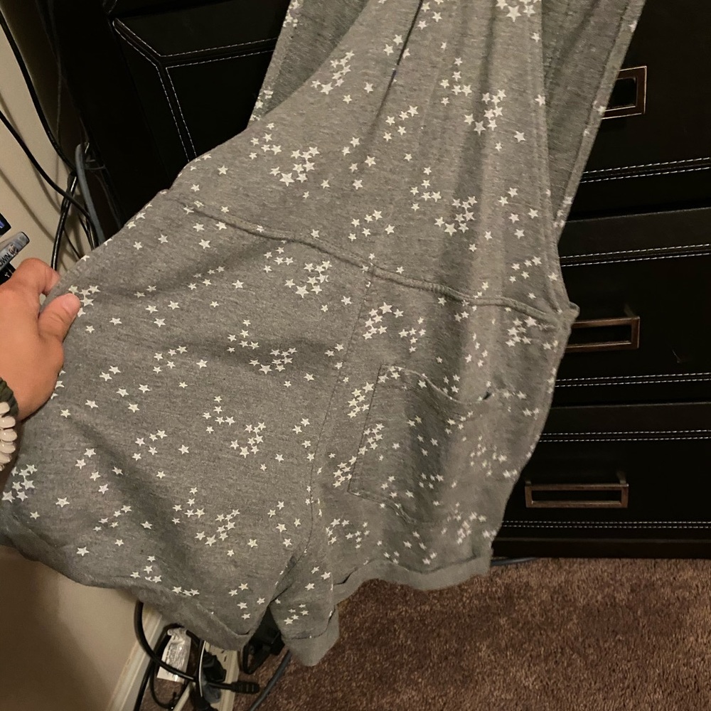 Gray Star Romper - image 3